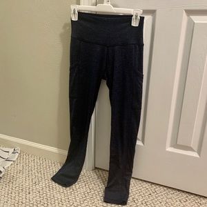 AERIE Active Navy Blue Leggings